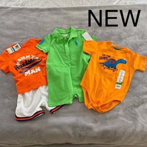 NWT - Bundle of 3 - Toddler Boys Clothing